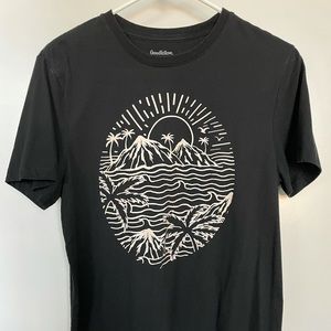 Black Medium Size t-shirt for men by Goodfellow & Co